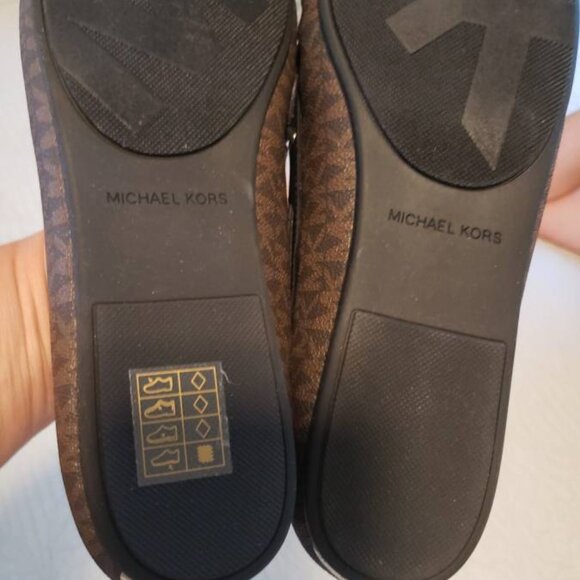 NEW MICHAEL KORS FLATS MOCCASIN SIZE 11 SOFT WALKING SHOES - Picture 4 of 5